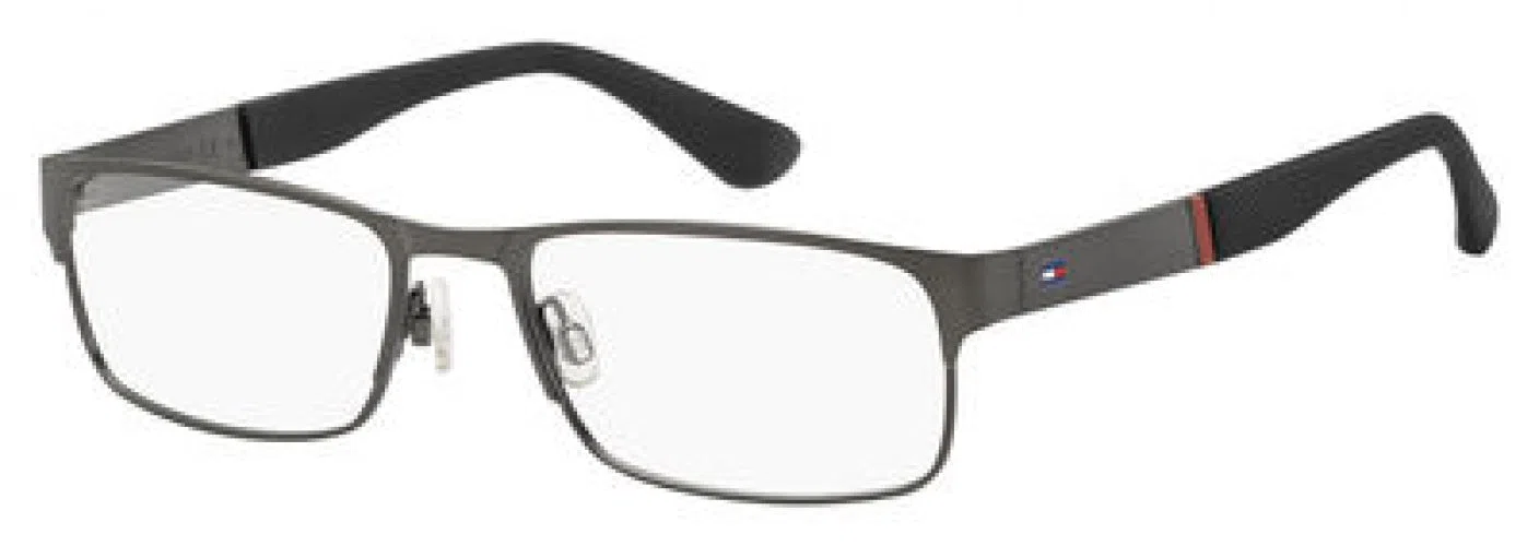 Tommy Hilfiger Th1523 Eyeglasses - Semi Matte Dark Ruthenium - view 2